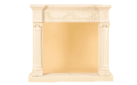 Thumbnail for Garland Mantel Cast Stone Fireplace Mantels Tuscan 