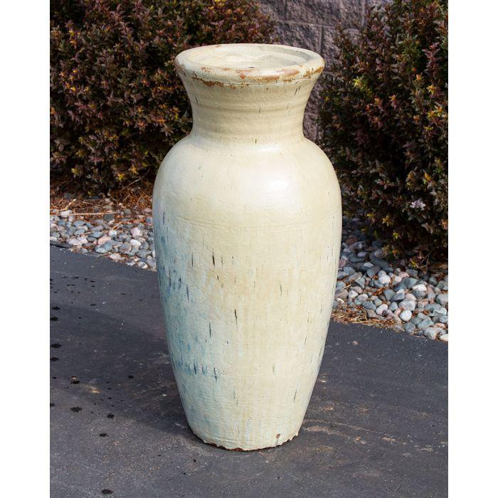 Closed Top FNT3775 Ceramic Vase Complete Fountain Kit Vase Fountain Blue Thumb 