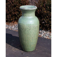 Thumbnail for Closed Top FNT3776 Ceramic Vase Complete Fountain Kit Vase Fountain Blue Thumb 