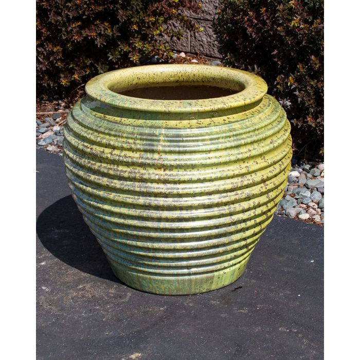 Genova FNT40125 Ceramic Vase Complete Fountain Kit Vase Fountain Blue Thumb 
