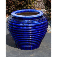 Thumbnail for Genova FNT40127 Ceramic Vase Complete Fountain Kit Vase Fountain Blue Thumb 