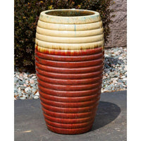 Thumbnail for Genova FNT3784 Ceramic Vase Complete Fountain Kit Vase Fountain Blue Thumb 