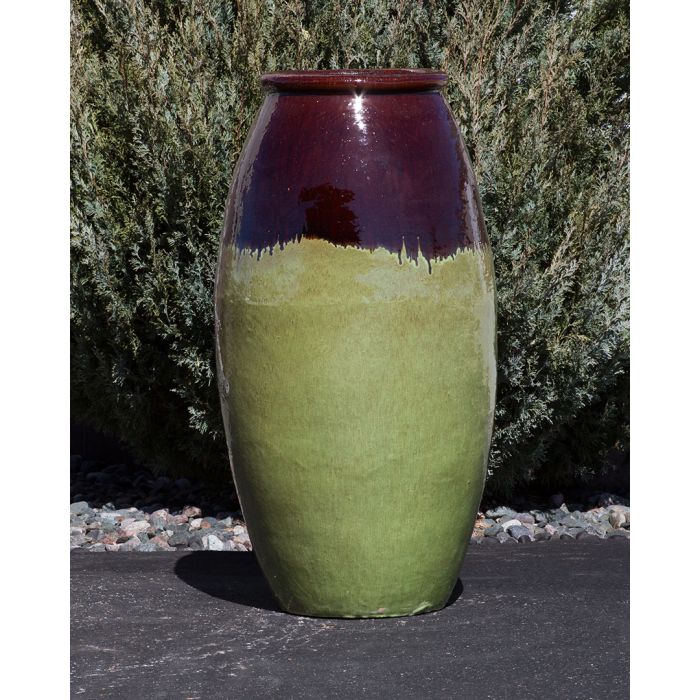 Oil Jar FNT40329 Ceramic Vase Complete Fountain Kit Vase Fountain Blue Thumb 