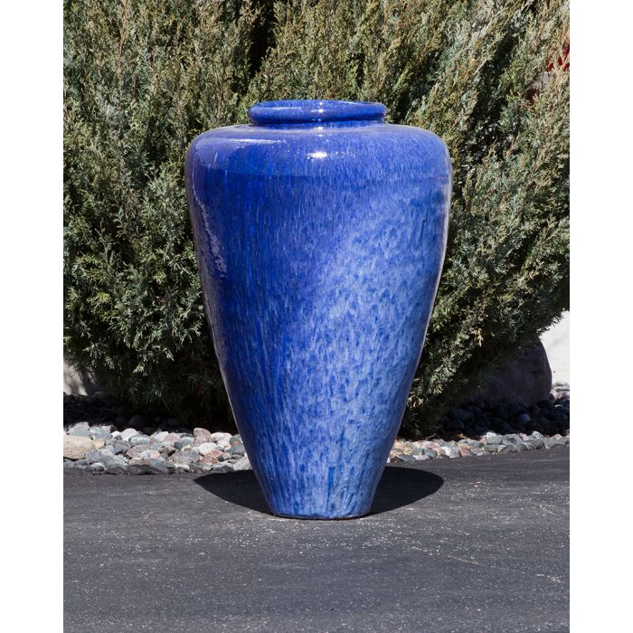 Oil Jar FNT40350 Ceramic Vase Complete Fountain Kit Vase Fountain Blue Thumb 