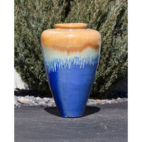 Thumbnail for Oil Jar FNT40351 Ceramic Vase Complete Fountain Kit Vase Fountain Blue Thumb 