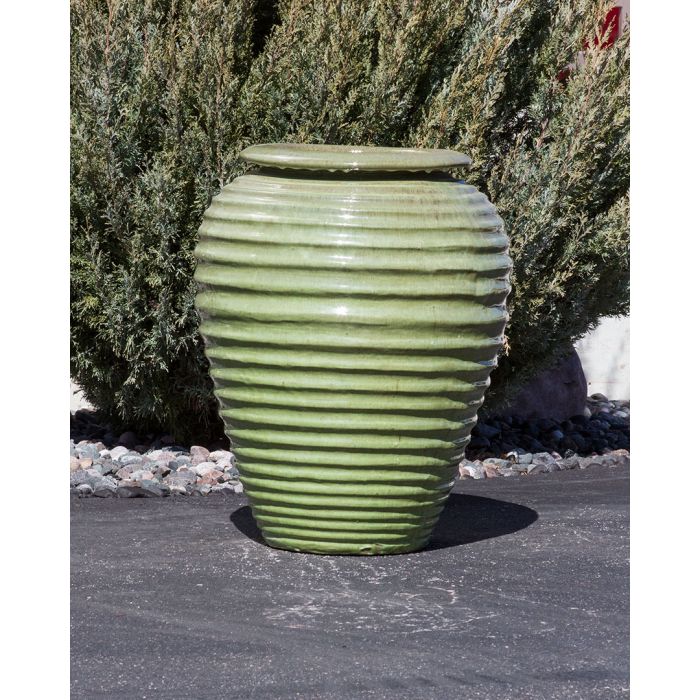 Genova FNT40362 Ceramic Vase Complete Fountain Kit Vase Fountain Blue Thumb 