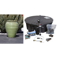 Thumbnail for Genova FNT40362 Ceramic Vase Complete Fountain Kit Vase Fountain Blue Thumb 