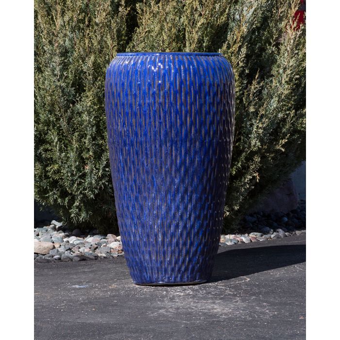 Oil Jar FNT40385 Ceramic Vase Complete Fountain Kit Vase Fountain Blue Thumb 