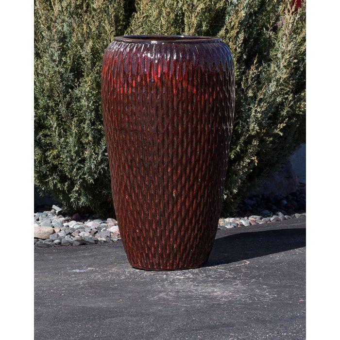 Oil Jar FNT40387 Ceramic Vase Complete Fountain Kit Vase Fountain Blue Thumb 