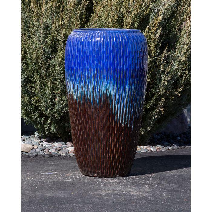 Oil Jar FNT40390 Ceramic Vase Complete Fountain Kit Vase Fountain Blue Thumb 