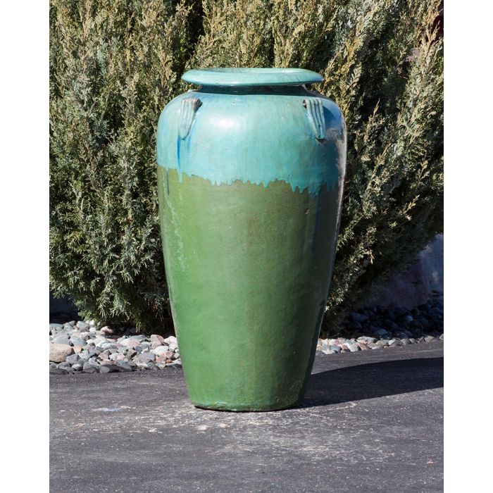 Amphora FNT40397 Ceramic Vase Complete Fountain Kit Vase Fountain Blue Thumb 