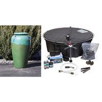 Thumbnail for Amphora FNT40397 Ceramic Vase Complete Fountain Kit Vase Fountain Blue Thumb 