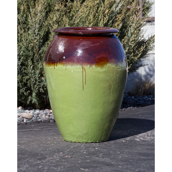 Oil Jar FNT40403 Ceramic Vase Complete Fountain Kit Vase Fountain Blue Thumb 
