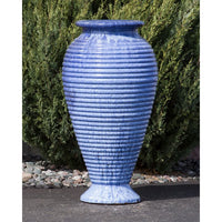 Thumbnail for Closed Top FNT40437 Ceramic Vase Complete Fountain Kit Vase Fountain Blue Thumb 