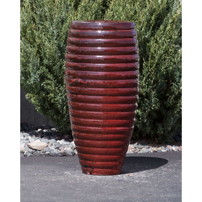 Closed Top FNT40460 Ceramic Vase Complete Fountain Kit Vase Fountain Blue Thumb 