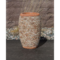 Thumbnail for Stoned Urn FNT40528 Ceramic Vase Complete Fountain Kit Vase Fountain Blue Thumb 