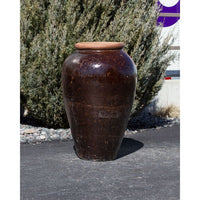 Thumbnail for Tuscany FNT40569 Ceramic Triple Vase Complete Fountain Kit Vase Fountain Blue Thumb 