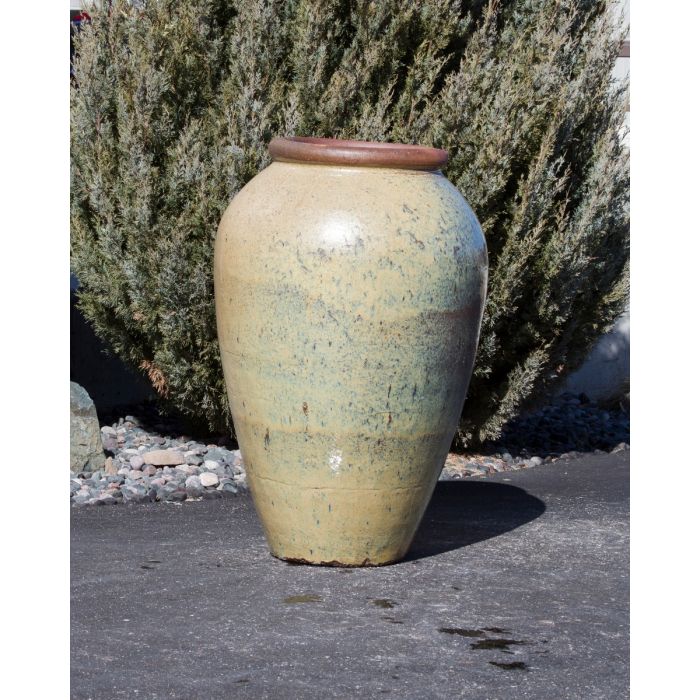 Tuscany FNT40583 Ceramic Triple Vase Complete Fountain Kit Vase Fountain Blue Thumb 