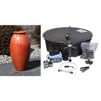 Thumbnail for Oil Jar FNT40677 Ceramic Vase Complete Fountain Kit Vase Fountain Blue Thumb 
