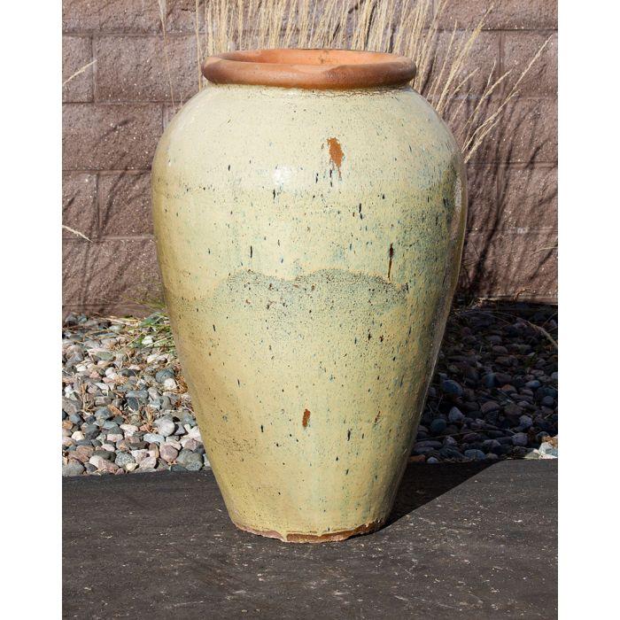 Tuscany FNT40703 Ceramic Triple Vase Complete Fountain Kit Vase Fountain Blue Thumb 