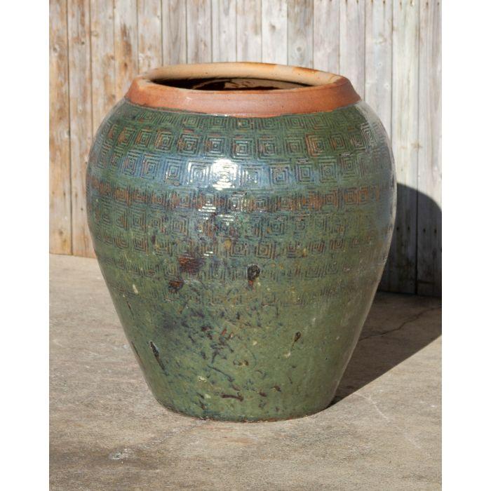 Oil Jar FNT40726 Ceramic Vase Complete Fountain Kit Vase Fountain Blue Thumb 