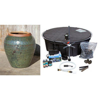 Thumbnail for Oil Jar FNT40726 Ceramic Vase Complete Fountain Kit Vase Fountain Blue Thumb 