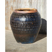 Thumbnail for Oil Jar FNT40745 Ceramic Vase Complete Fountain Kit Vase Fountain Blue Thumb 