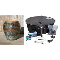 Thumbnail for Oil Jar FNT40748 Ceramic Vase Complete Fountain Kit Vase Fountain Blue Thumb 