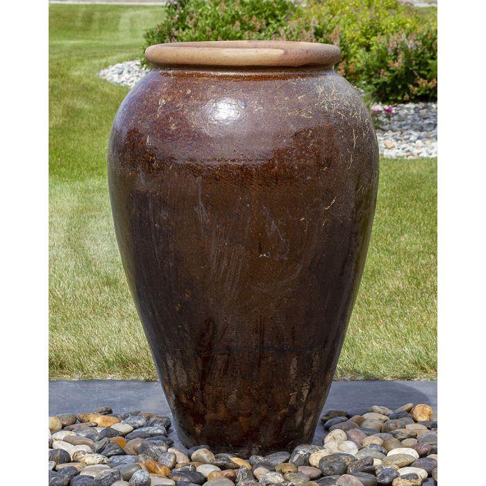Tuscany FNT40755 Ceramic Triple Vase Complete Fountain Kit Vase Fountain Blue Thumb 
