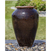 Thumbnail for Tuscany FNT40758 Ceramic Triple Vase Complete Fountain Kit Vase Fountain Blue Thumb 