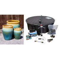 Thumbnail for Tivoli Fountain Kit - FNT40785 Vase Fountain Blue Thumb 
