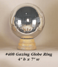 Thumbnail for Gazing Globe Ring Cast Stone Outdoor Asian Collection Accessories Tuscan 