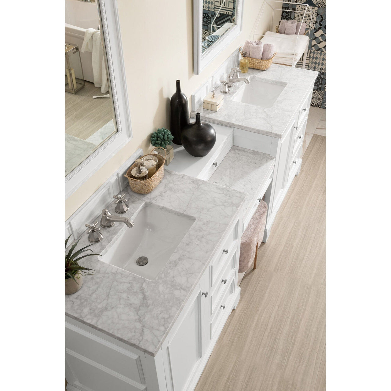 James Martin De Soto 94" Double Vanity Set Vanity James Martin 