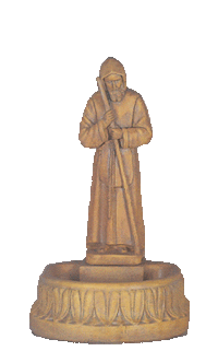 Thumbnail for St. Francis Pet Waterer Cast Stone Outdoor Asian Collection Statues Collection Tuscan 