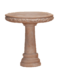 Thumbnail for Acorn Bird Bath Cast Stone Outdoor Asian Collection BirdBath Tuscan 