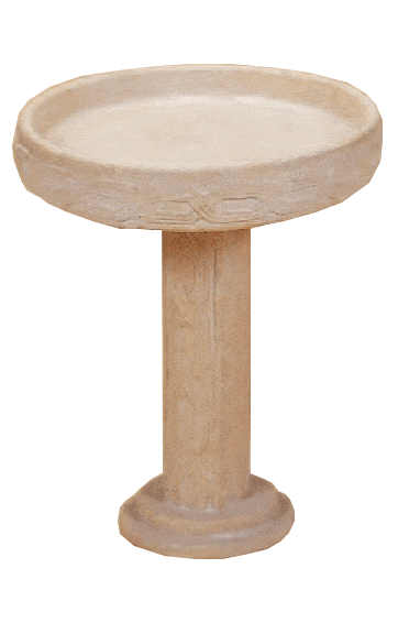 Garden Bird Bath Cast Stone Outdoor Asian Collection BirdBath Tuscan 