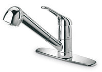 Thumbnail for Latoscana Single Handle Pull-Out Spray Kitchen Faucet In Chrome Kitchen Faucet Latoscana 