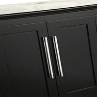 Thumbnail for Eviva Loon 30″ Transitional Bathroom Vanity w/ White Carrara Top & Long Handles Vanity Eviva 