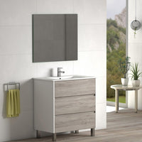 Thumbnail for Eviva Majesty 32″ Bathroom Vanity with White Integrated Sink Vanity Eviva 