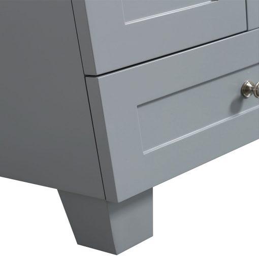 Eviva Happy 24″ x 18″ Transitional Bathroom Vanity w/ White Carrara Top Vanity Eviva 
