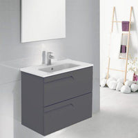 Thumbnail for Eviva Vitta 24″ Modern Bathroom Vanity with White Integrated Porcelain Sink Vanity Eviva 