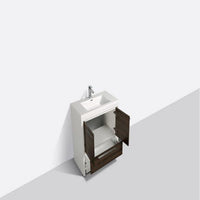Thumbnail for Eviva Grace 30 in. White Bathroom Vanity with White Integrated Acrylic Countertop Vanity Eviva 