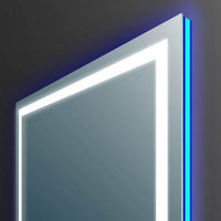Thumbnail for Eviva EVMR52 Deco Piece Wall Mounted Lighted Bathroom Vanity, Backlit LED Mirror with Frame Lights Bathroom Vanity Eviva 