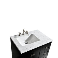 Thumbnail for Eviva Acclaim 28″ Transitional Bathroom Vanity w/ White Carrara Top Vanity Eviva 