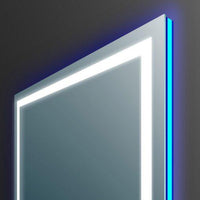 Thumbnail for Eviva EVMR52 Deco Piece Wall Mounted Lighted Bathroom Vanity, Backlit LED Mirror with Frame Lights Bathroom Vanity Eviva 