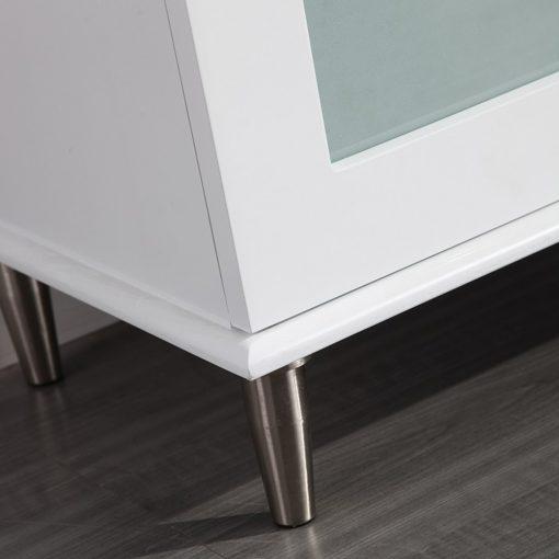 Eviva Tux® 36″ White Transitional Bathroom Vanity with White Integrated Sink Vanity Eviva 