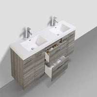 Thumbnail for Eviva Luxury 72 Inch Bathroom Vanity with Integrated Acrylic Sinks Bathroom Vanity Eviva 