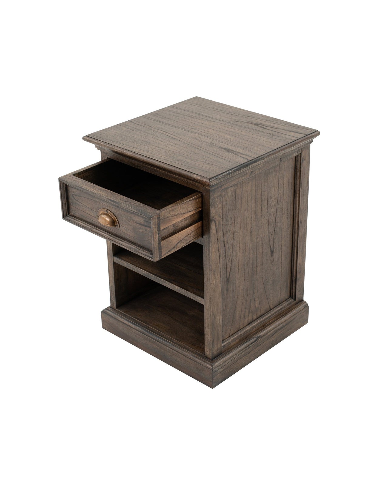 NovaSolo Halifax T764 BedsideTable with shelves Bedside Table NovaSolo 