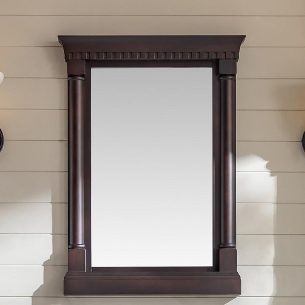 Eviva Preston Aged Chocolate Wall-mount Bathroom Mirror Bathroom Vanity Eviva 36" 
