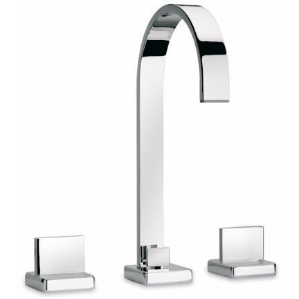 Latoscana Novello Roman Tub With Lever Handles In Chrome touch on bathroom sink faucets Latoscana 